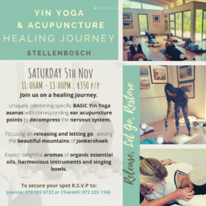 Yin Yoga and Acupuncture Healing Journey