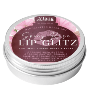 Organic Shea Butter & Rose Geranium Lip Glitz