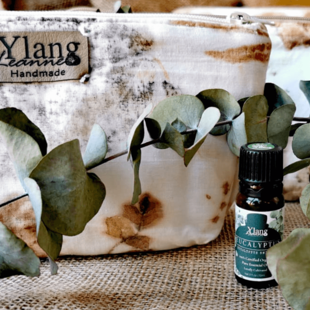 Eco Print Essential Oil Bag - Image 2