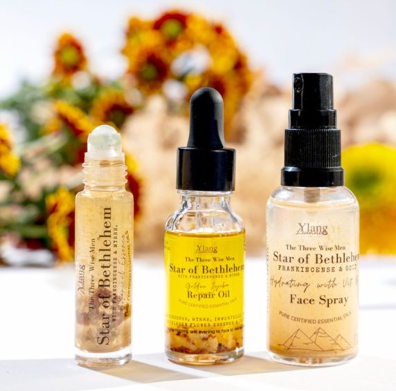 Golden Trio - Repairing Roller, Spray & Serum - Image 3
